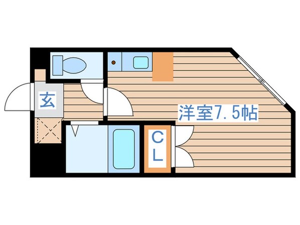 アイショウプラザ萩野町Ⅱの物件間取画像